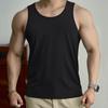 Men'S Ice Silk Cool Summer New Sports Fitness Sleeveless T-Shirt