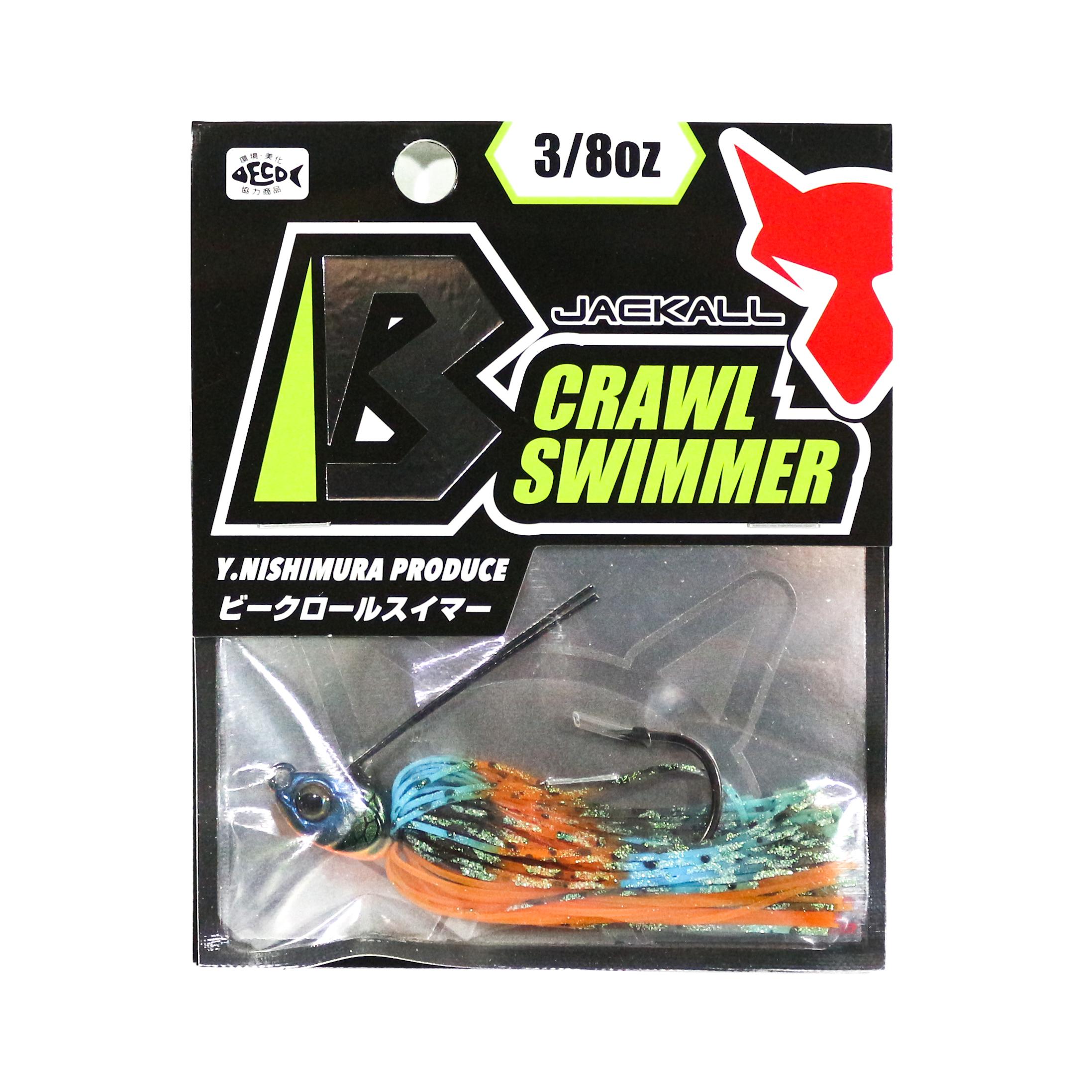 

Jackall B Crawl Swimmer 3/8 унции Konin Gill Stripe (1359)