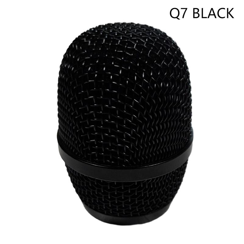 Microphone Replacement Head Steel For Sm58 Q7 Mesh Handheld Microphone Grill Mesh Head Fits Shure Beta 58A