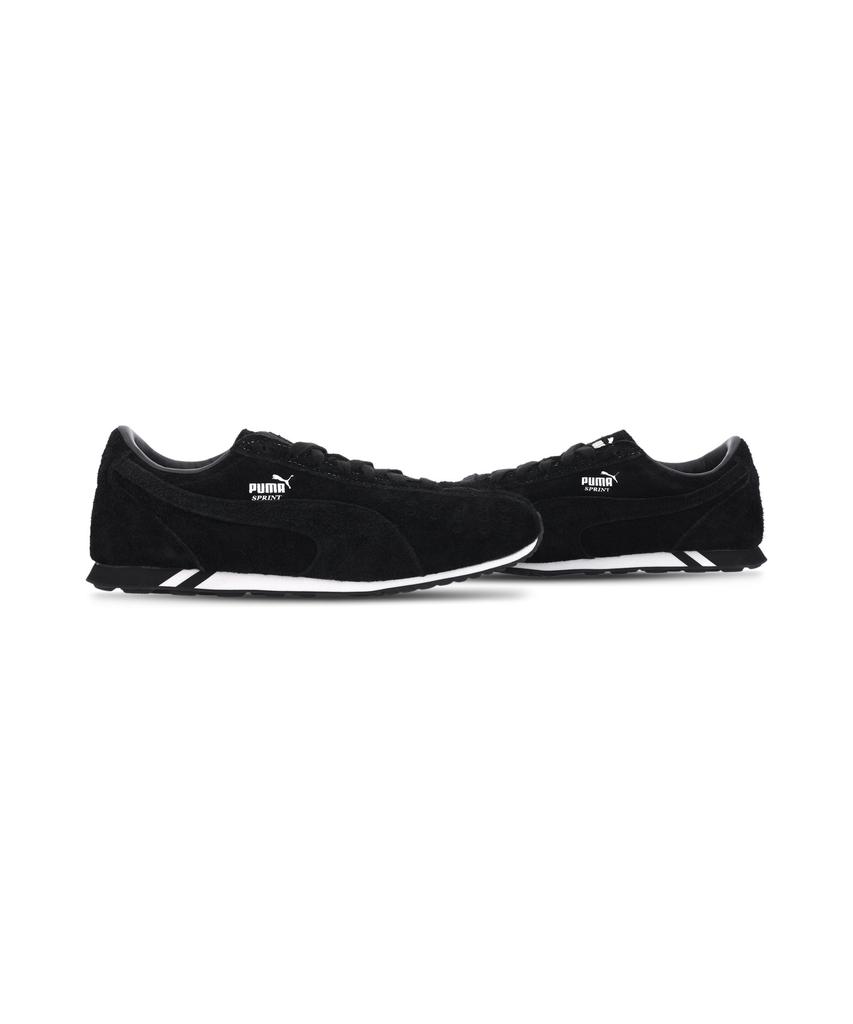 Puma Sprint - (Hairy Suede) Black:Forest / 406113-02