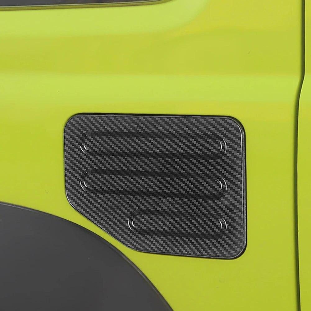 Car Fuel Filler Tank Cover Oil Fuel Tank Cap Cover Decoration Stickers For Suzuki Jimny JB64 JB74 2018