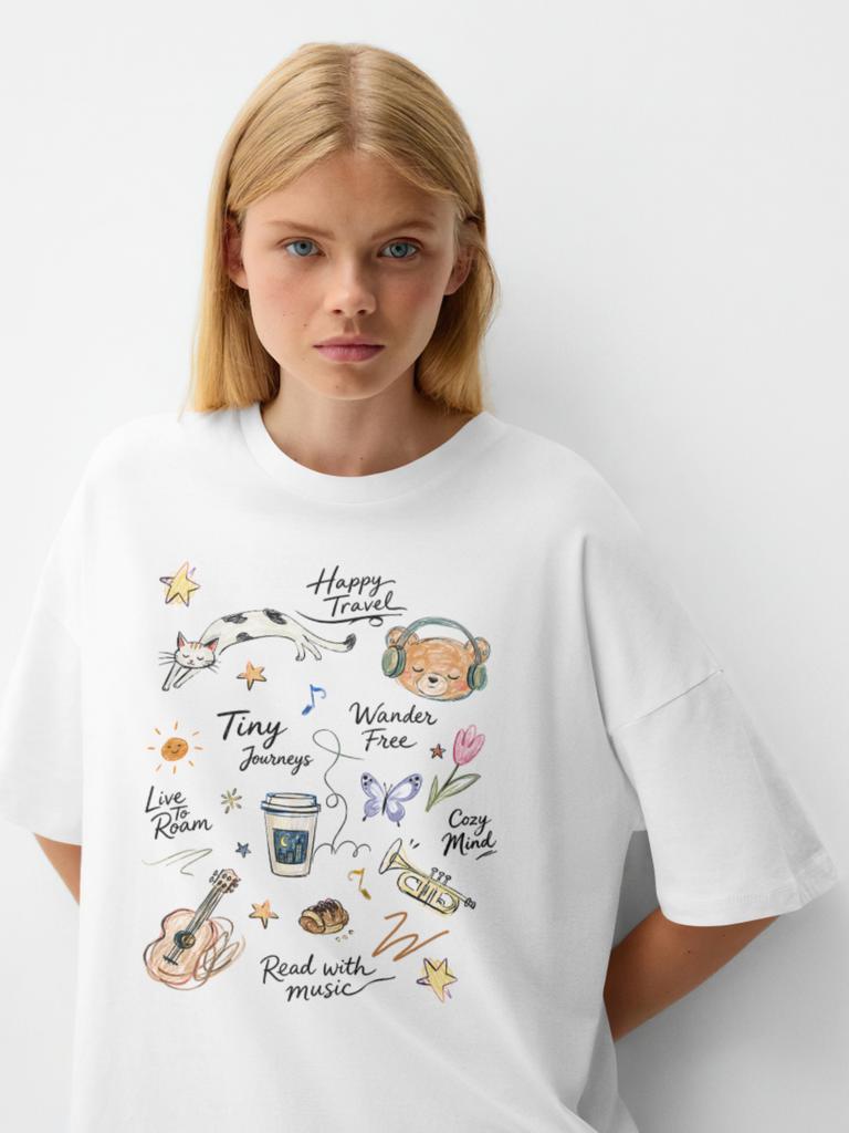 Music Tshirts For Women Cute Fruit Graphic Tees Cottagecore Aesthetic Tshirt Oversized Retro Streetwear Tops