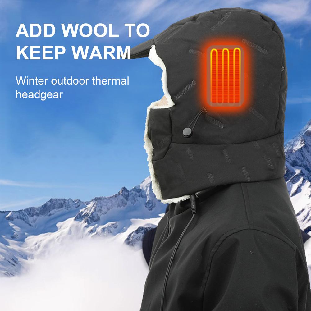 Winter Hats for Women Men Windproof Earflap Hat Adjustable Trooper Trapper Hat Faux Fur Thermal Hat for Running Hiking