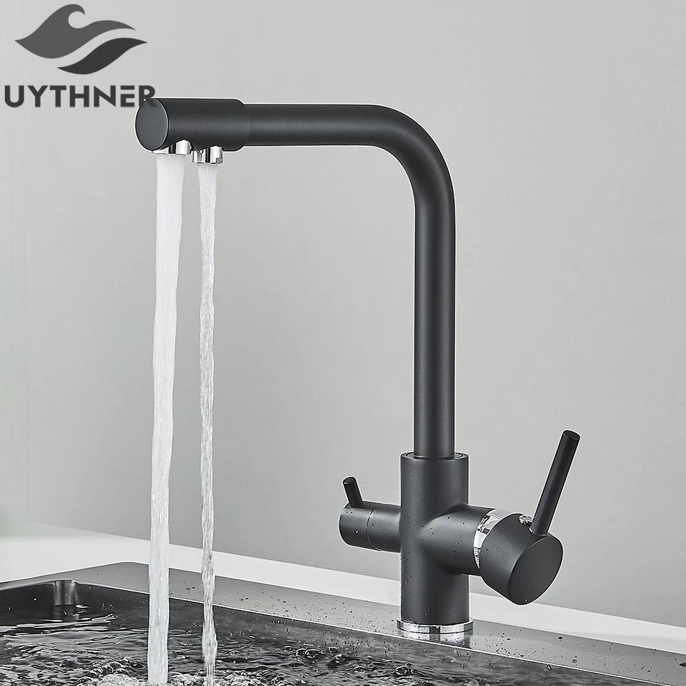 Water Filter Faucet Kitchen Faucet Drinking Water Tap Rotatable Water Purification Feature Taps For Kitchen Sink Mixer Cranes