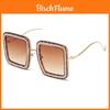 New Square Sunglasses Fashion Pc Uv400 Polarized For Travel Outdoor And Party