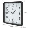 Deli Silent Square Wall Clock
