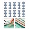 10Pcs 5 Rings Loose Leaf Binder Holes Book Rings, Removable Binding for
