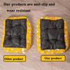 Square Full Fill Dog Bed for Large Dog Cushion Non-silp Sleeping Cat Bed Winter Warm Thickened Dog Bed Soft Doggie Sofa Cat Mat