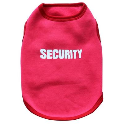 VIP Security Fleece Vest for Small Dogs - Spring/Autumn Pet Apparel