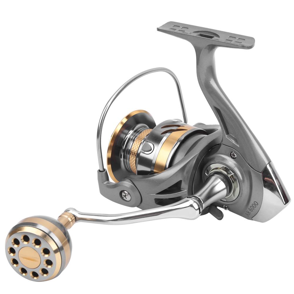 Handle Skirted Spool Rock Sea Fishing Spinning Reel Fishing Line Wheel AccessoryAR6000