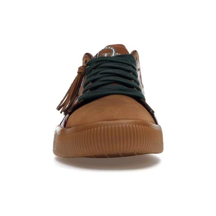 Puma Dapper Dan x Clyde Vintage Pre-Game Runway - Brown Unisex Sneakers Friar-Brown 388170-01