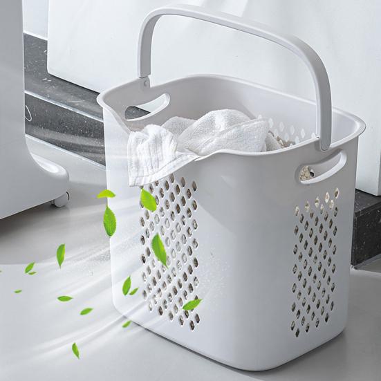 Yousheng Rolling Clothing Rack Multifunctional Laundry Hamper with Wheels Garment Rack with Hooks Detachable Laundry Baskets for Bedroom Laundry Room