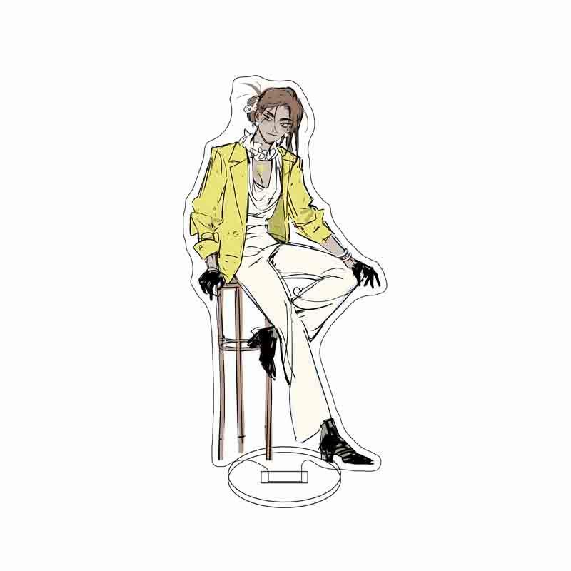 Alien Stage Till IVAN Luka Acrylic Stand Model Plate Decoration Originality Desk Figure Display Fan Gift Cartoon Couple Product