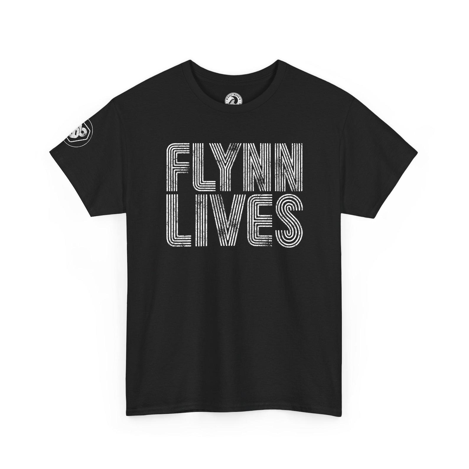 Flynn Lives T-Shirt | Tron Legacy Tee 4XL