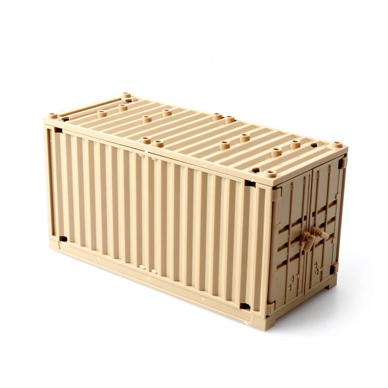 1 Piece Scene Ww2 Army Soldiers Swat Building Blocks Bricks Children'S Toys  Container Weapon Boxes Bricks Accessories