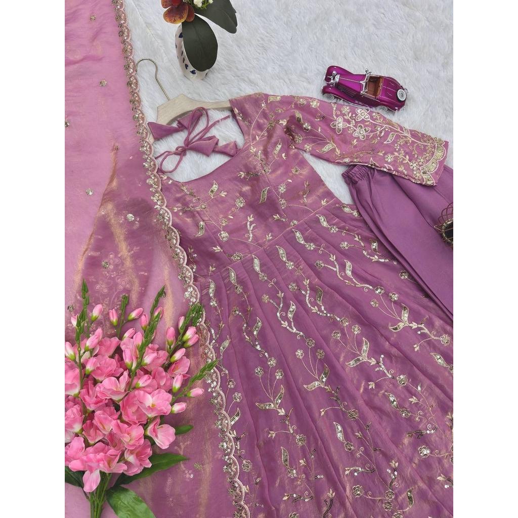 Pakisatni Anarkali Salwar Kameez Party Wedding Wear Designer Gown Bollywood Suit