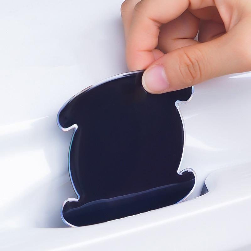 For VW Volkswagen Jetta MK5 Golf TPU Car Door Bowl Handle Protector Stickers Anti-scratch Trim Strip For VW Volkswagen Golf Polo