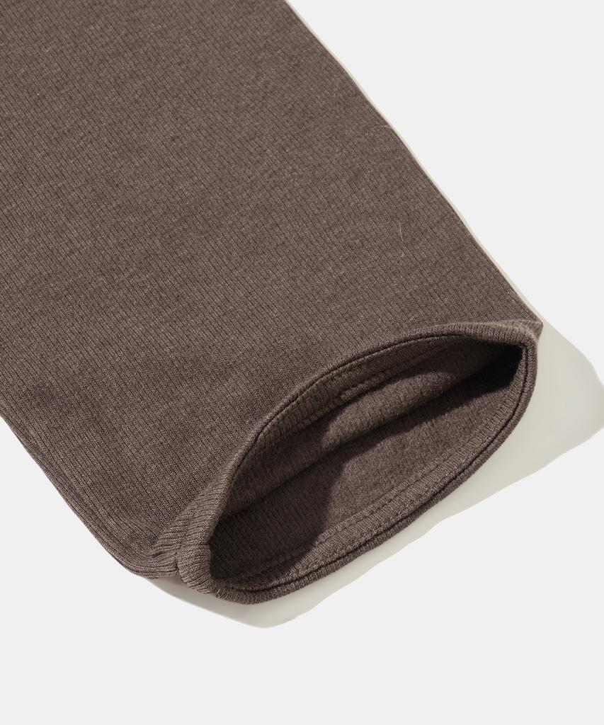 DIAMOND LAYLA Modal Second Layer Longsleeve T101 Brown