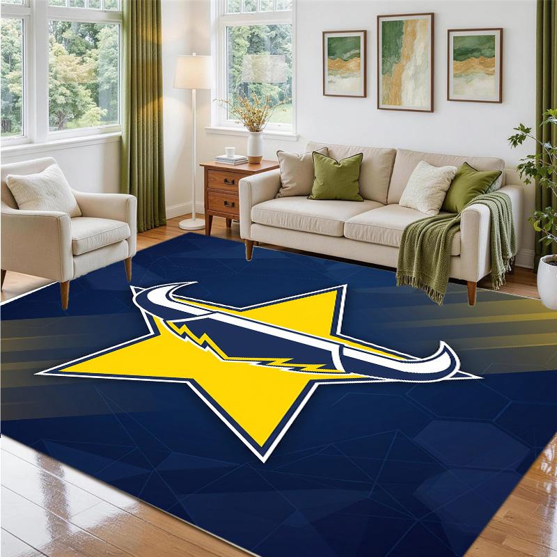 North Queensland Cowboys Design Crystal Velvet Rug Soft Decorative Mat for Bedroom Entrance