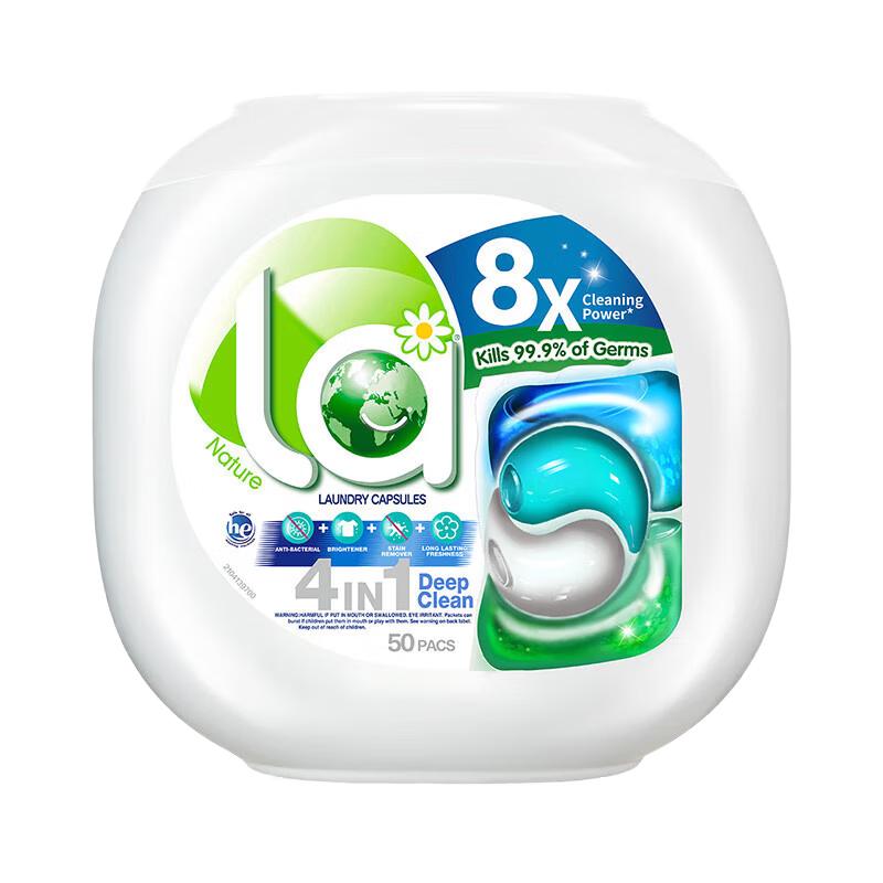 

La Mama s Choice 4-in-1 Natural Laundry Detergent Pods (50 Count)