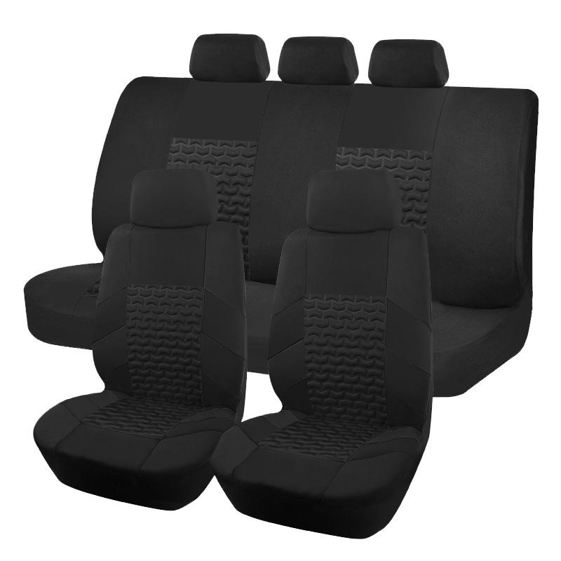 Fashion Universal Full Set Car Seat Covers Auto Seat Decoration Rear Front Auto Seat Cover Car Cushion Protector Case Cover