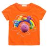 T-shirt per Bambini Sunny Bunnies Stampa Cartone Animato Coniglio Carino T-shirt per Ragazze Estate Divertente T-shirt per Ragazzi Top alla Moda a Maniche Corte