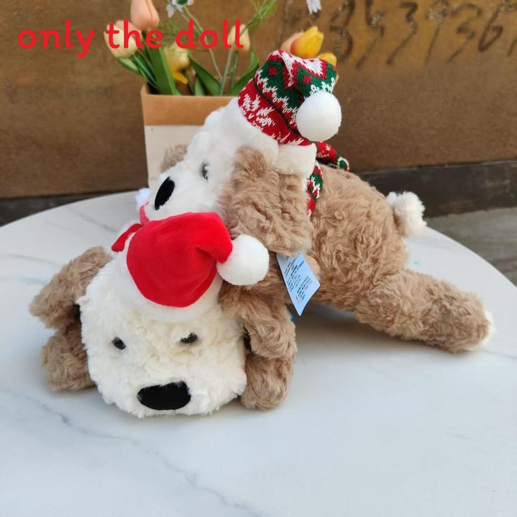 Weihnachts Snoopy Lotso Plüschtier mit Hut und Schal Design für Feiertagsdekoration