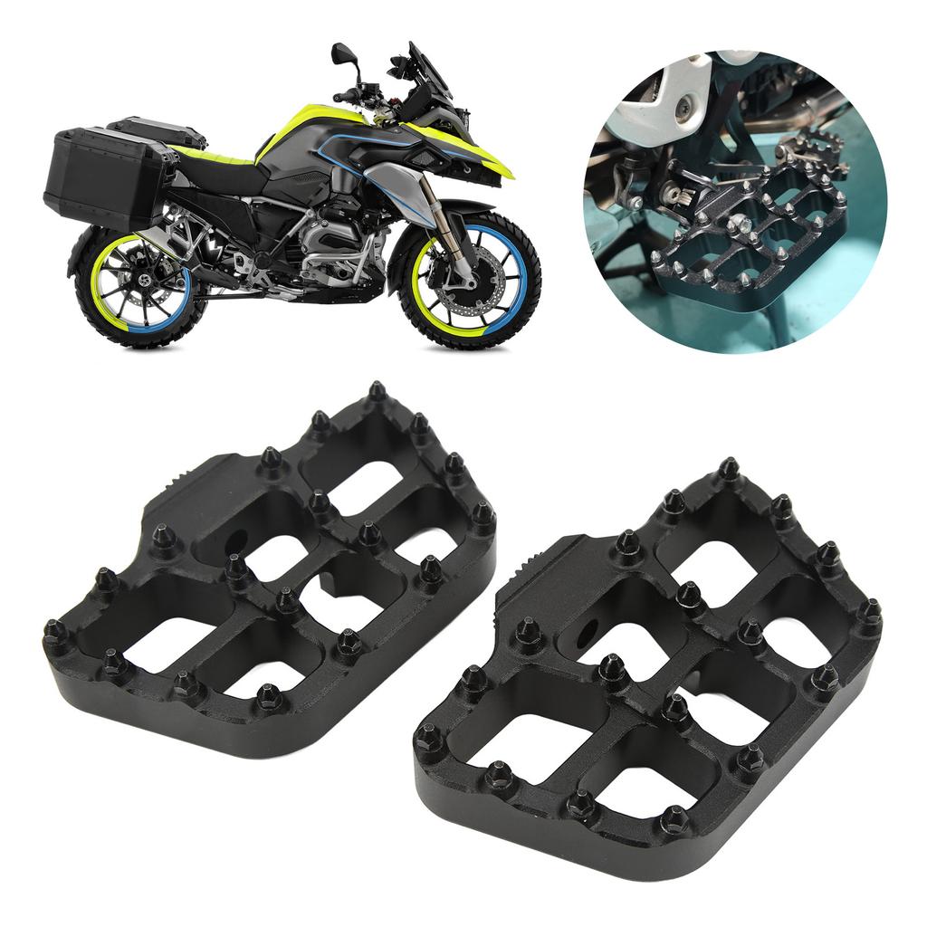 2PCS Motorcycle Front Footpeg Foot Rest High Strength Replacement for R1200GS LC R1250GS LC