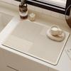 Diatomite Coffee Bar Mat Absorbent Heat Resistant Placemat for Table Kitchen Countertop Protection Quick Dry Coaster