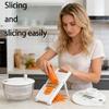 Salad Maker and Vegetable Cutter 2 1 Appliance Featurings Efficient Drain Systems for Clean Kitchen Use