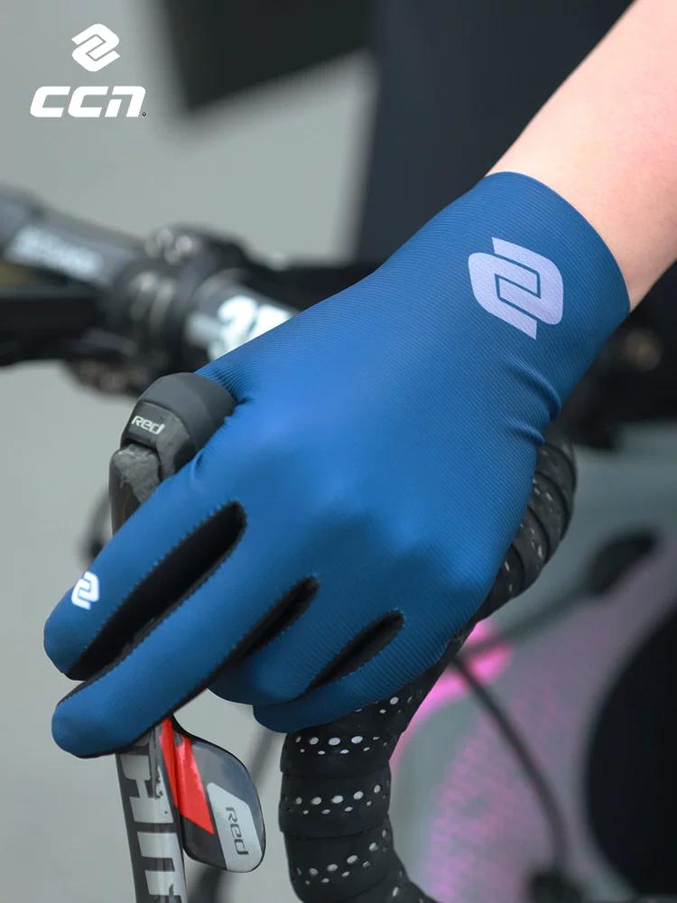 CCN Cycling Gloves Full Finger Road Bike Bicycle Gloves Men Spring & Fall Summer Touch Screen Long Finger Bicycle Gloves Women
