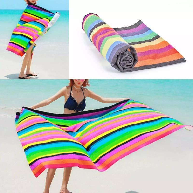 Extra Soft Ultra Fine Microfiber Beach Towel For Quick Drying And Absorbent Use