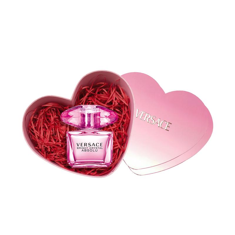 Versace Zhenzhi Pink Diamond Women s Eau de Parfum Heart-shaped Gift Box Set Floral and Fruity EDP 27962177 27962177-90ml