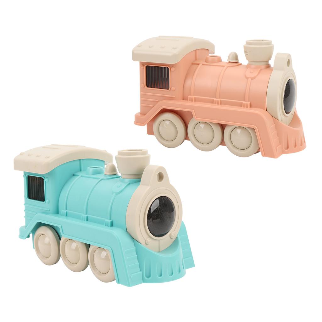 Floating Blowing Ball Small Train Innovative Children Toy Electric Train Toy with Sound Light Music