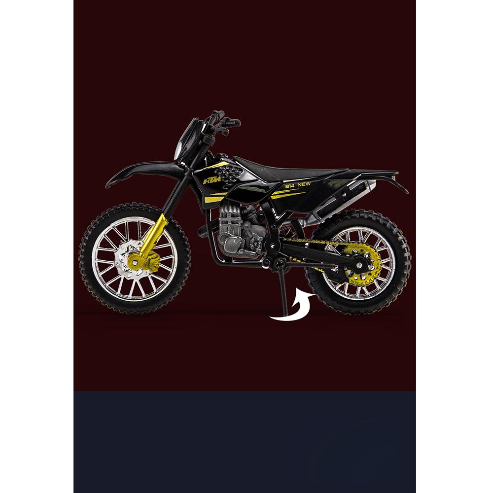 1/18 Scale Motorcycle Racing Car Model, Scooter, Bicycle, Figurines, Vehicle Toy, Sport, Gift for Boys