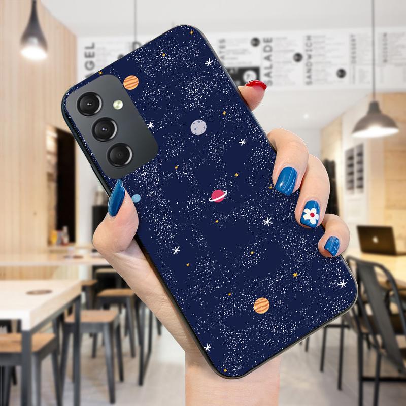 Handyhülle mit bemaltem Muster, stoßfest, weiche Silikon-TPU-Schutzhülle für Samsung-Abdeckung