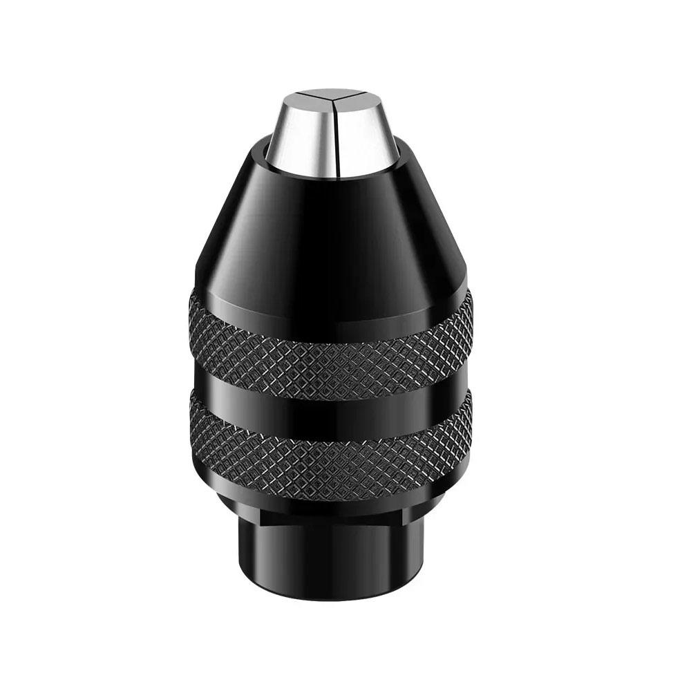 Alloy Keyless Drill Chuck Rotary Tool Accessories for Engraving Carving Polishing and Woodworking
