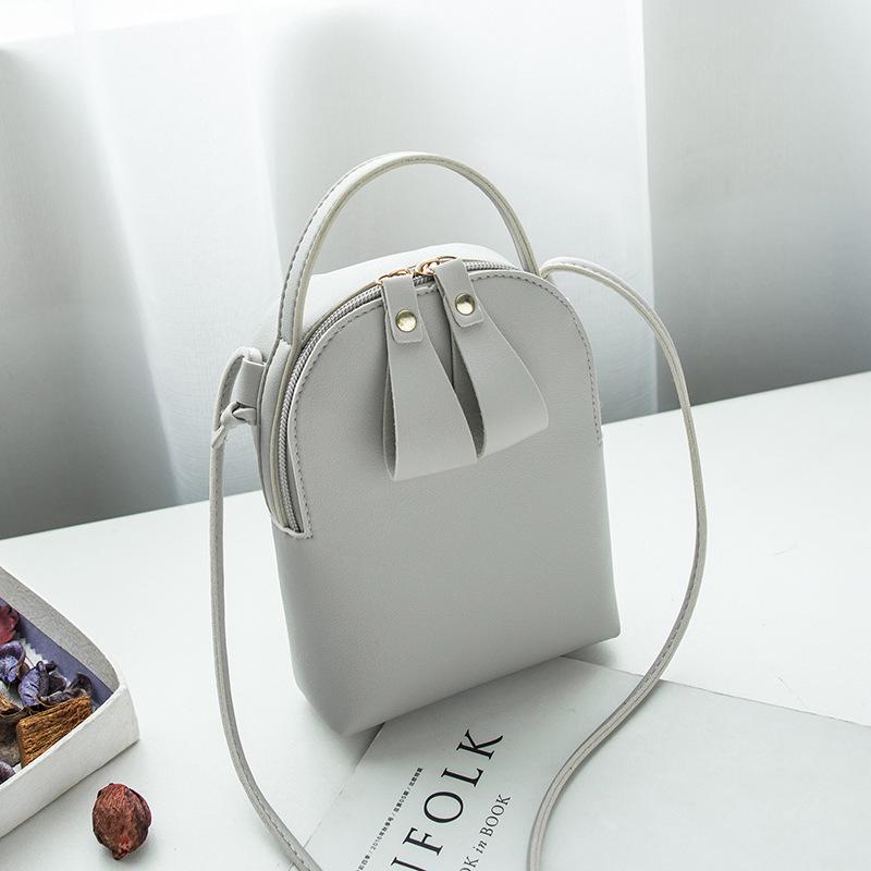 

Women s Mini Portable Change Small Backpack Summer New Bei Crossbody Women s Shoulder Mobile Phone Bag Pinduoduo Goods сірий колір