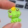 Internet Celebrity Frog Car Ornaments Auto Center Console Instrument Panel DIY Decorative Ornament Car Interior Accessories