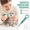 Pillpistol för husdjur Medicindoseringsspruta Tablettutmatare för Hund Katt Kattunge Valp Vatten Mjölk Matningsvård Kit Tillbehörsverktyg