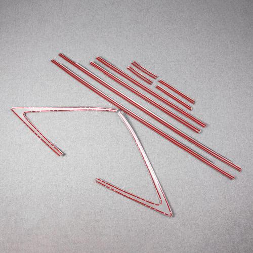 Ruiq Nissan New Note E13 Exterior Stainless Steel Full Set Window Frame Trim Pillar Nissan NOTE E-Power Exclusive Design