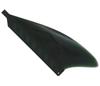 3" Center Fin (Soft Flex Fin) Safety Flex Soft Fin for Longboard/SUP/airSUP/River Rafting saruSURF - Black/ 14x14 Screw Included