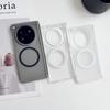 Carcasă pentru OPPO Find N6, PC Dur, Transparentă, cu 2 Balama, Magnetică, MagSafe, Capac Spate Protector pentru Carcasa Telefonului OPPO Find N6