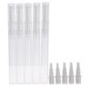 5Pcs 3Ml Nail Nutrition Oil Empty Pen Botttle With Brush Applicator Nail Tools