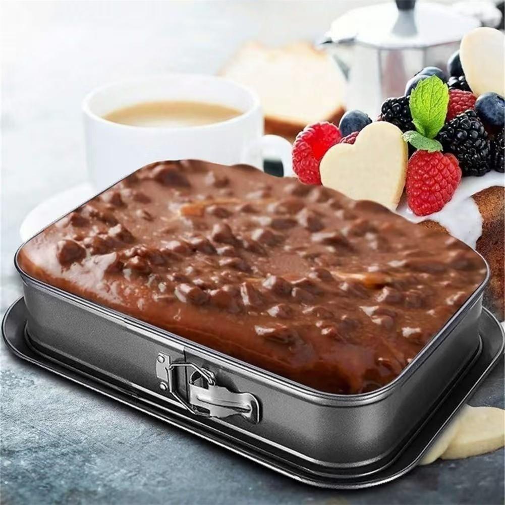 Baking Tray Cake Pan Removable Bottom Effective Heat Distribution