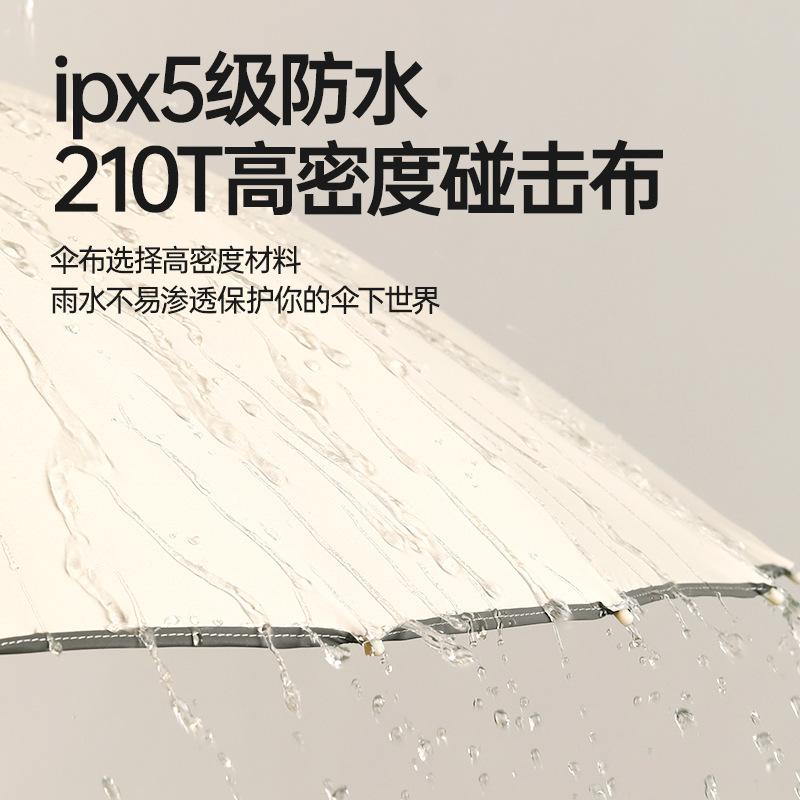 New 16-bone Umbrella One-piece Umbrella Parasol Long Handle Umbrella Hand Open Umbrella