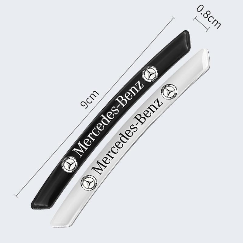 4pcs Aluminium Chrome Black Logo AMG Sticker Car Wheel Sticker Rims Cover Badge Decal For Mercedes Benz AMG Accessories