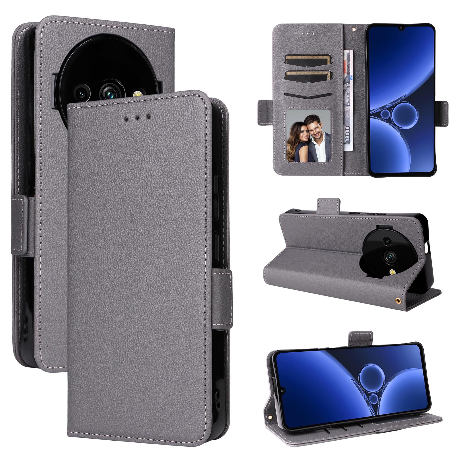 

Чохли-книжки для Oukitel C59 / C59 Pro з ПУ шкіри, повноцінний захист корпусу, протиударний, міцний, ретро чохол для телефону for Oukitel C59 / C59 Pro сірий колір