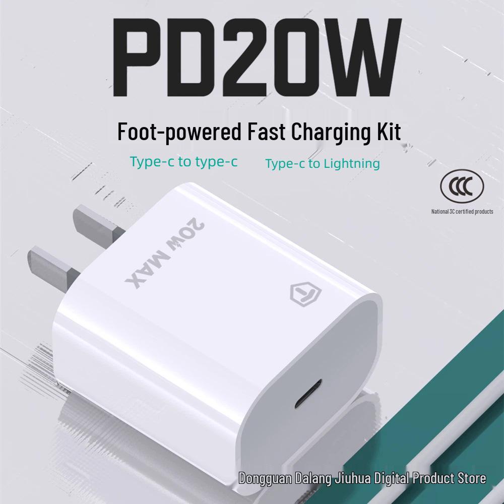 Direct Train P313 PD 20W Charger Set for Fast Charging Apple Series 17/16/15