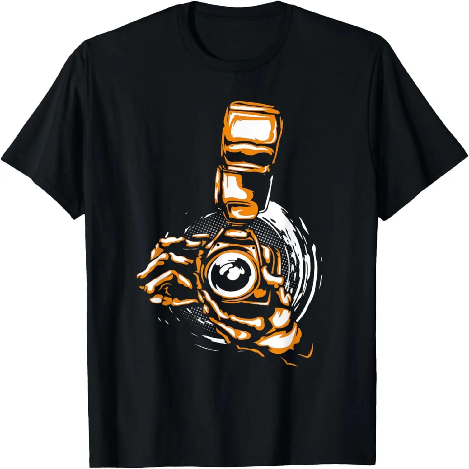 Funny Photographer Camera Lens Photography Photographers T-Shirt XXXXXL разноцветный